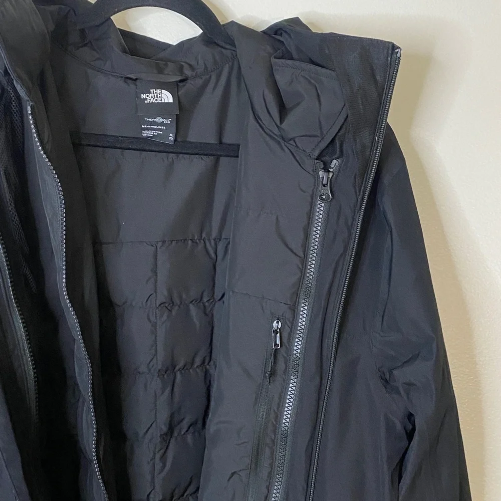 The North Face Men's Thermoball Eco Snow Triclimate Jacket Outdoor Black XL